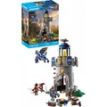 playmobil Spielset NOVELMORE 71483, ab 4 Jahre, Ritterturm mit Schmied und Drache, 89 Teile