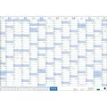 Athesia Mega-Posterplaner, blau 2026 (Harter Einband, Deutsch) (56563871)