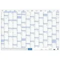 Mega-Posterplaner, blau 2026