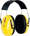 3M Peltor Kapsel-Gehörschutz H510A-401-GU | Optime I | SNR 27 dB | Kopfbügel | leichter Lärmschutz | gelb