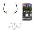 Plug & Shine LED Lichterkette Naima Erweiterungsset IP67 3000K 3x1W 1,71m Schwar