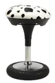 TOPSTAR Sitness 20 Animal Collection, ergonomischer Sitzhocker, drehbarer Arbeitshocker, Bürohocker mit Schwingeffekt, Kuh schwarz Weiss