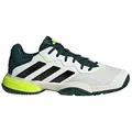 adidas Performance Barricade Allcourt 2025 weiss/dunkelgrün Kinder Tennisschuh weiß 33 EU