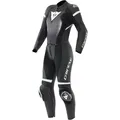 Motorrad Lederkombi 40=34 Damen - Dainese Fulminea - schwarz-weiß