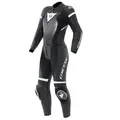 Dainese Fulminea 2PC Damen Zweiteiler Lederkombi Gr. 40 - Lady Schwarz Weiß