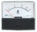 Drehspulinstrument analog Amperemeter 0-5A Anzeige AC