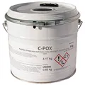 Epoxidharz Bodenbeschichtung, Beton Versiegelung, 5kg, RAL Farben (RAL 7038 | achatgrau)