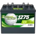 GreenMax Golf Ace T-1275 (12V 150Ah) - Hochleistungs-Blei-Säure-Batterie für Golfcarts und Elektrofahrzeuge - Zuverlässig, Langlebig, Effizient, 99% Recycelbar