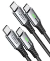 INIU USB C Auf USB C Kabel, 100W [2M+2M] Typ C Schnellladekabel PD 5A QC 4.0 Nyl