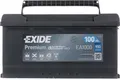 EXIDE Premium Starterbatterie 12V 100Ah 900A/EN B13 L5 für Auto LKW Batterie