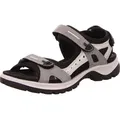 Ecco Offroad Sandale echtes Leder grau 36 EU
