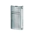 S.T. Dupont Maxijet-Feuerzeug, gebürstetes Chrom-P 65 x 37 x 14 mm Chrom-Gitter