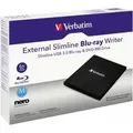 Verbatim External Slimline Optisches Laufwerk Blu-ray Rw Schwarz