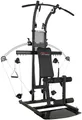 Finnlo by Hammer Kraftstation "Bio Force", (Butterflystange, Latzug, Beinpresse und mehr), multifunktionale Fitnessstation, max. Trainingsgewicht 110 kg schwarz/anthrazit