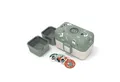 Monbento Lunchbox Kinder TRESOR 16 x 9.2cm Waschbär Grün Lunch Bentobox 0.8L