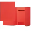 Folia Jurismappe 6619, A4, rot, 270g/m² Karton, mit 3 Einschlagklappen