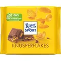 Ritter-Sport Tafelschokolade Knusperflakes, 100g