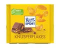 Ritter SPORT Schokolade, Ritter Sport Knusperflakes Sahneschokolade mit Cornflakes 100g