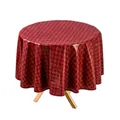 Wachstischdecke rund Ø 140 cm abwaschbar Wachstischtuch Tischdecke PVC Wachstuch