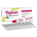 Vagisan FeuchtCreme Kombi: Hormonfreie Vaginalzäpfchen und Vaginalcreme bei Scheidentrockenheit