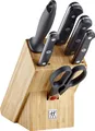 ZWILLING Gourmet Schlitzmesserblock Bambus Holz (36131-002-0)