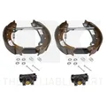 1x Bremsbackensatz NK 449957201 passend für RENAULT