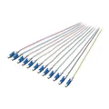 DIGITUS LWL Pigtails - 12 Stück - LC - Simplex - OS2 - Farbcode DIN IEC 304 - Fibre-Optic - Netzwerk-Technik - Länge 2m