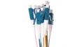 Pigtail światłowodowy 12szt, LC simplex, SM 9/125,OS2, 2m, LSZH, 12 kolorów DK-2