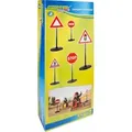 Outdoor active Verkehrsschilder, 5-teilig, Höhe 65 cm