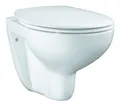 Grohe Bau Keramik Set Tiefspül-WC wandhängend mit SoftClose WC-Sitz - Alpinweiß - 39351000
