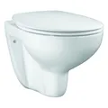 Grohe Wand-Tiefspül-WC Set Bau Keramik spülrandlos mit WC-Sitz Alpinweiß