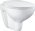 Grohe Combi-Pack Bau Keramik spülrandlos softclose alpinweiß