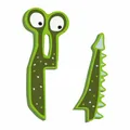small foot design ABC Buchstaben Monster Clooney
