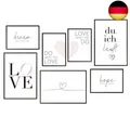 Hyggelig Home Premium Poster Set - 7 passende Bilder im stilvollen Set -