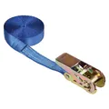 Kerbl 37110 Ratschenzurrgurt Zurrkraft, 800 kg, einteilig, 25 mm / 5 m, blau (37110)