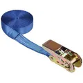 Kerbl Spanngurt 37110, mit Ratsche, 5m x 25mm, blau, Zurrkraft bis 800kg