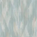 Bricoflor Moderne Tapete mit Rautenmuster in Grau Blau Vliestapete Geometrische Muster Ideal für Schlafzimmer und Flur