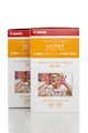 2x Canon RP-108IP 10x15 Papier für 216 Ausdrucke auf Selphy Drucker #8568B001
