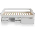 Juskys Kinder Funktionsbett Nalu 90x200 cm