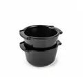 PEUGEOT Backform Ramekin Appolia Duo Satinschwarz, 11 cm, (Set 2-tlg) schwarz