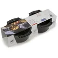 PEUGEOT Backform PEUGEOT Auflaufform-Set APPOLIA LBH 11x11x5.60 cm schwarz schwarz