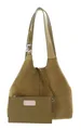 COCCINELLE Schultertasche Handbag Suede (Set, 2-tlg), aus echtem Rindsleder