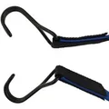 Boni-shop Elastisches Band  Spanngummi Mit Haken 80cm Blau
