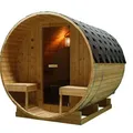 Outdoor Fasssauna BERGEN für 4 - 6 Personen