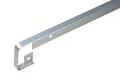 IHC 38mm Abschlussleiste Winkelleisten Arbeitsplate verbindungleiste 600mm Farbe: Aluminium