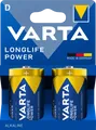 VARTA LONGLIFE Power D Blister 2 Alkaline Batterie