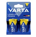 BATTERIE TORCIA D 1.5V LONGLIFE POWER ALCALINA - 2PZ