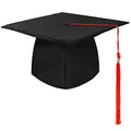 KEELYY Doktorhut Abschluss Hut Unisex, Graduation Cap Verstellbar Bachelor Doktorhut für Abschlussfeiern vom Studium, Universität, Hochschule, Abitur - Absolventenhut