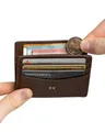 Gentlemen's Kartenetui - Kreditkartenetui mit Münzfach & RFID Schutz - Slim Wallet Herren, Slim Wallet Herren mit Scheinfach und AirTag-Fach
