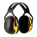 3M X2AC1 Erwachsener Männlich Schwarz Gelb Kopfband 105 dB 31 ~D~